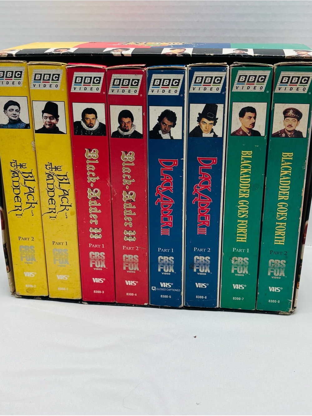 Black Adder VHS box set